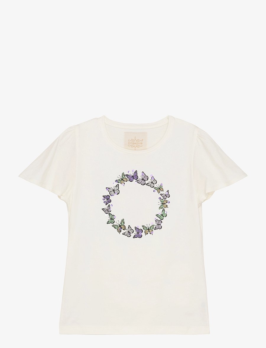Creamie - T-shirt SS - lühikeste varrukatega t-särgid - cloud - 1