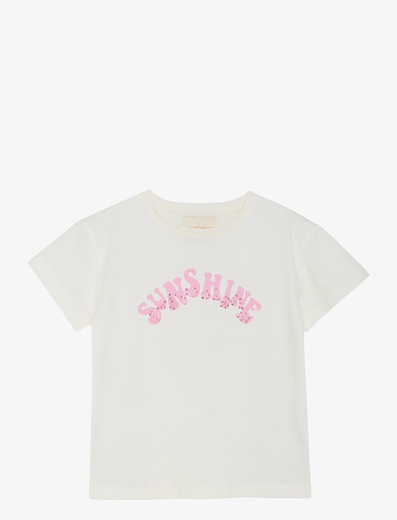 Creamie - T-shirt SS - kortärmade t-shirts - cloud - 1