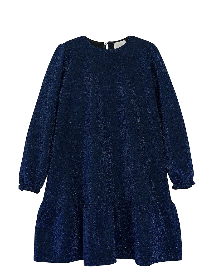 Creamie - Dress Glitter - langærmede hverdagskjoler - blue quartz - 1