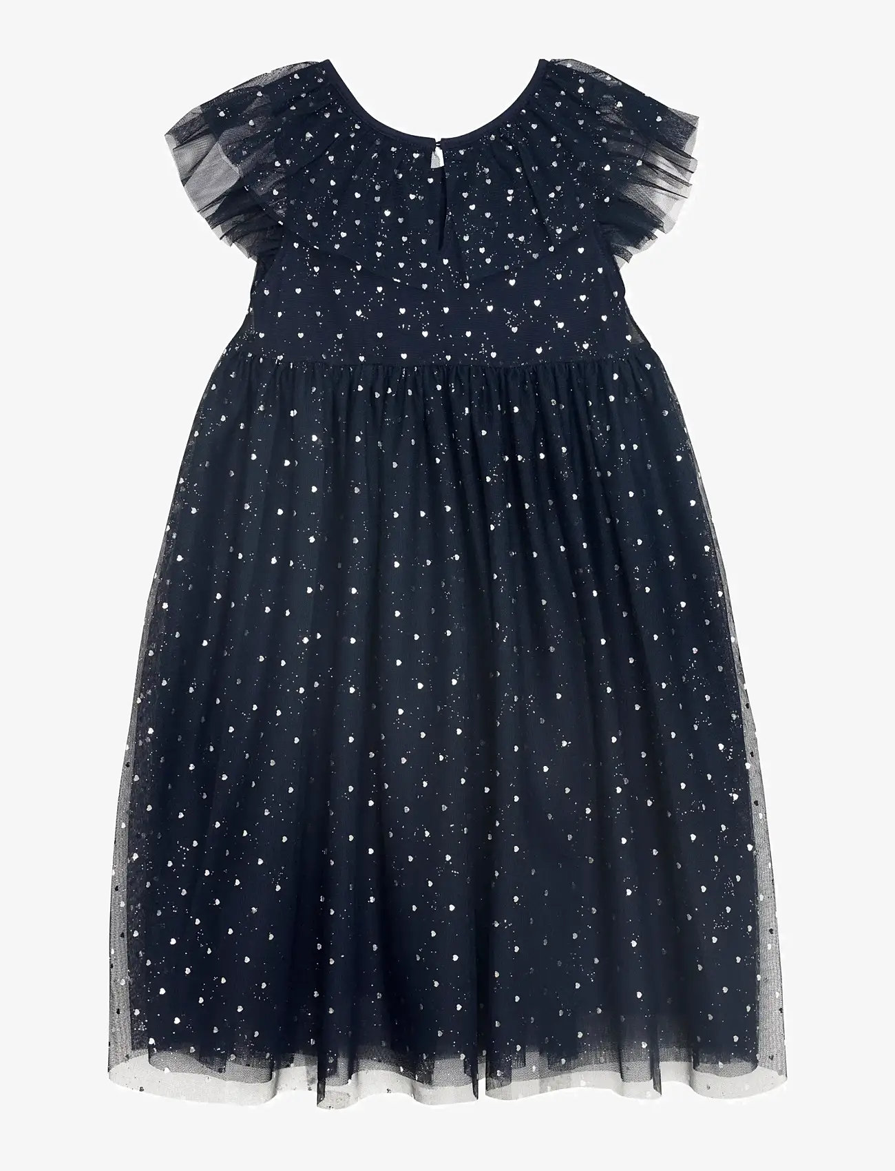 Creamie - Dress Mesh - Ærmeløse hverdagskjoler - black iris - 2