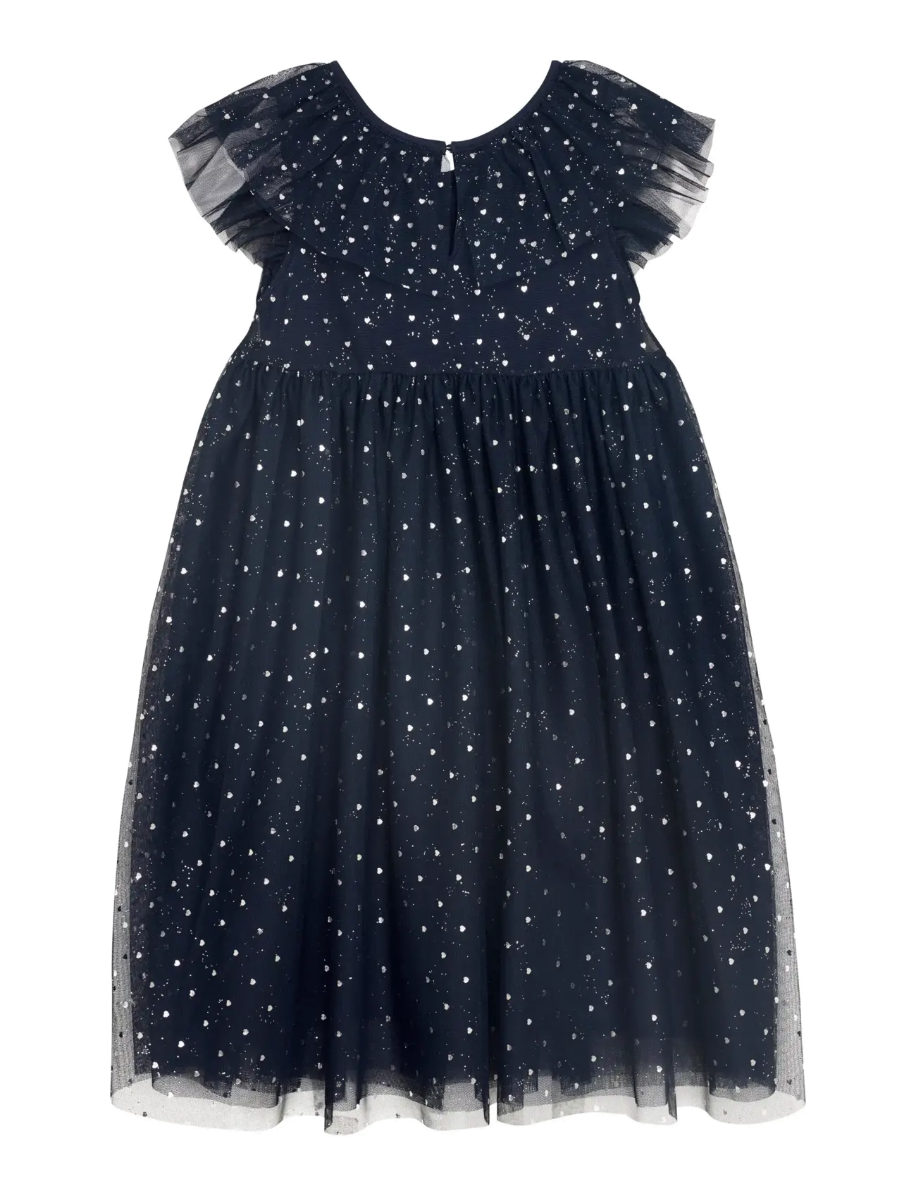 Creamie - Dress Mesh - klänningar - black iris - 2