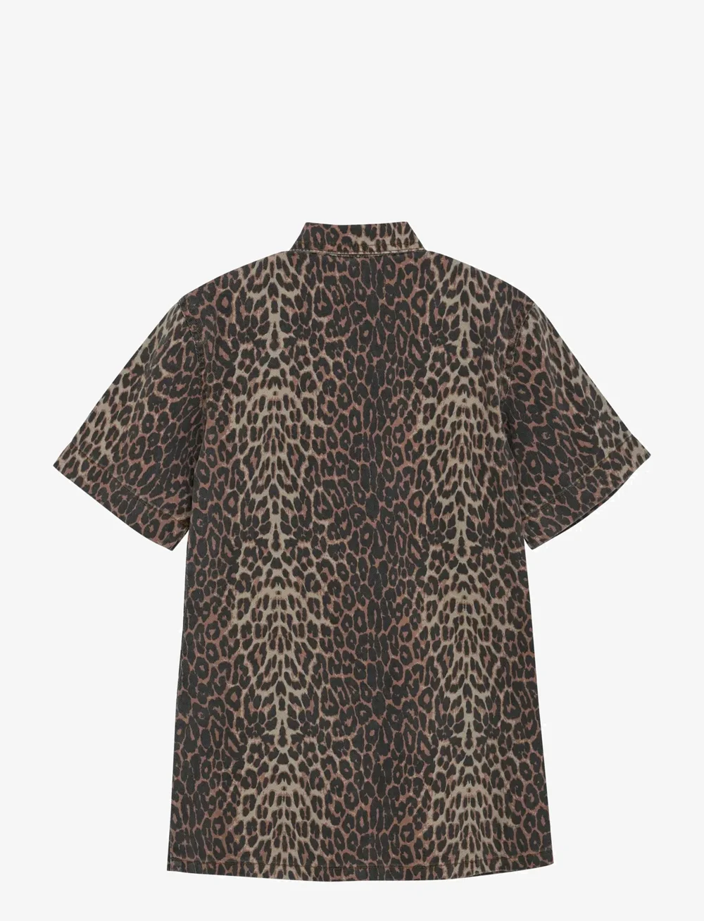 Creamie - Dress Leo - short-sleeved shirts - brown leo - 1