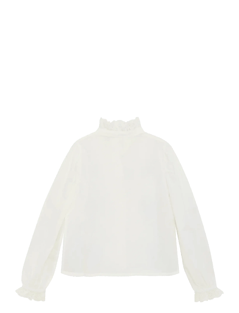Creamie - Blouse Woven - pikkade varrukatega särgid - cloud - 1