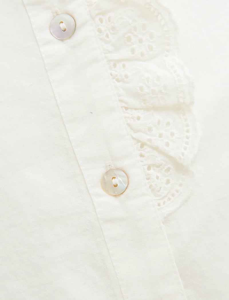 Creamie - Blouse Woven - pikkade varrukatega särgid - cloud - 2