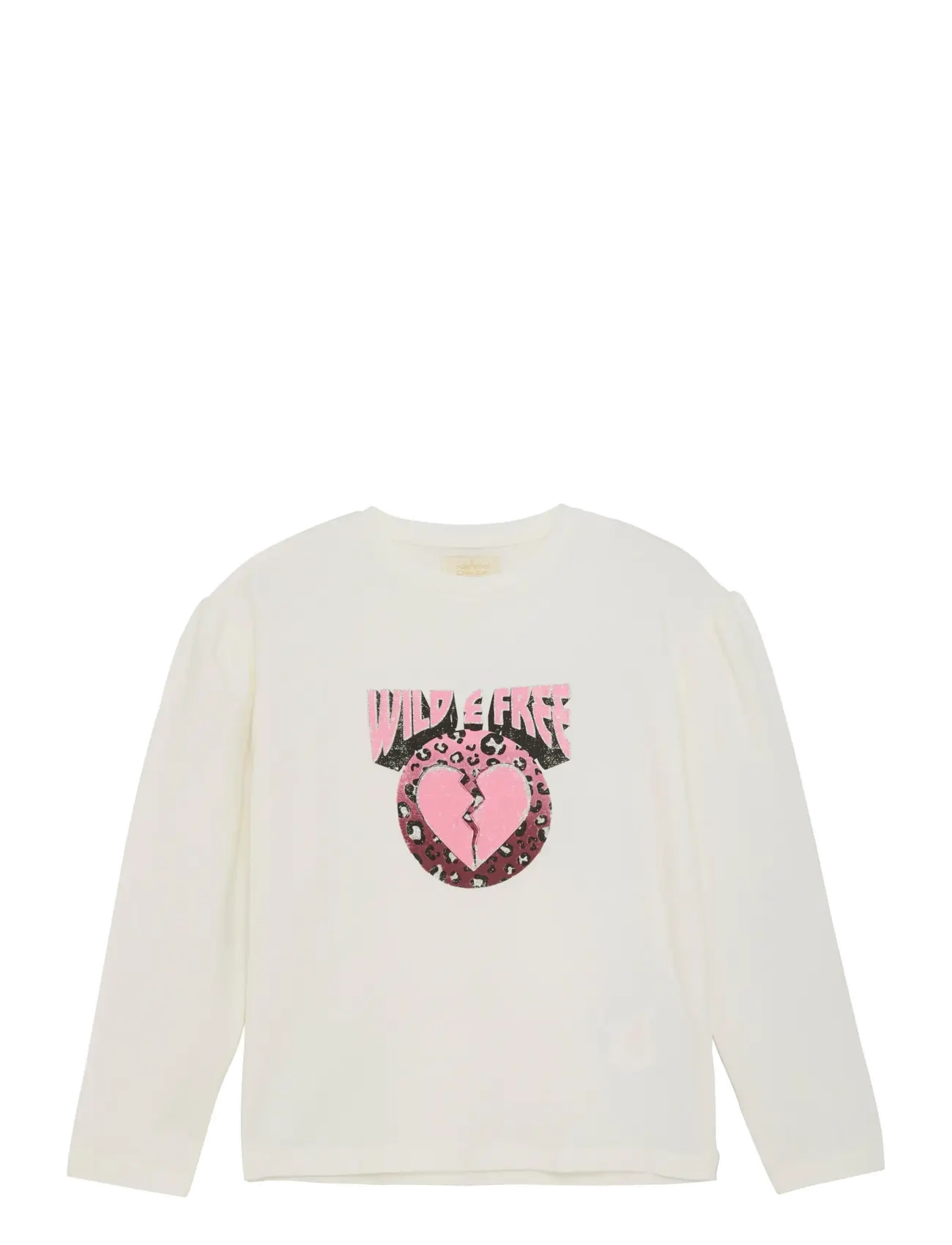 Creamie T-Shirt Ls, 122, White, T-Shirts > Langærmede T-shirts, Børn