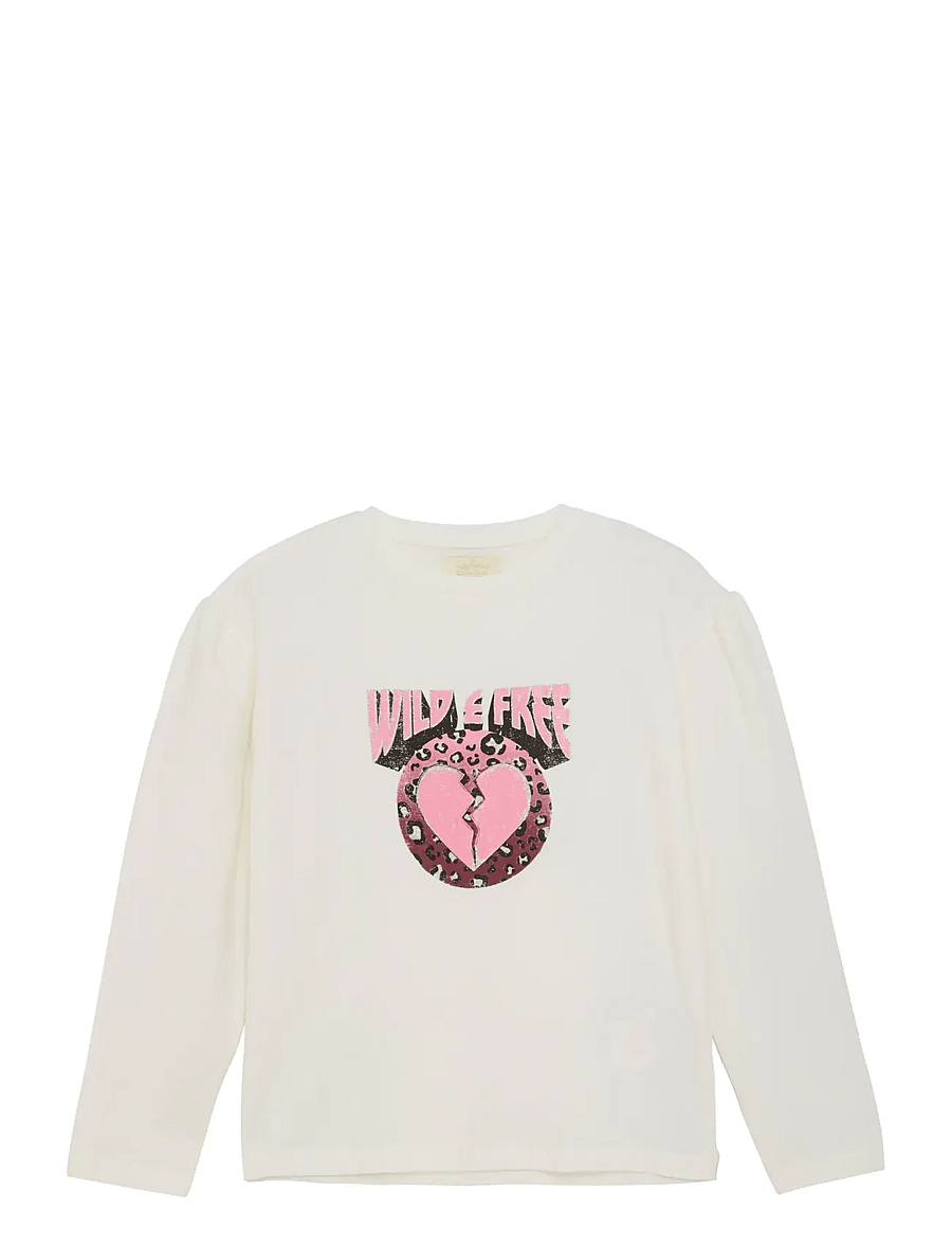 Creamie - T-shirt LS - langærmede t-shirts - cloud - 0