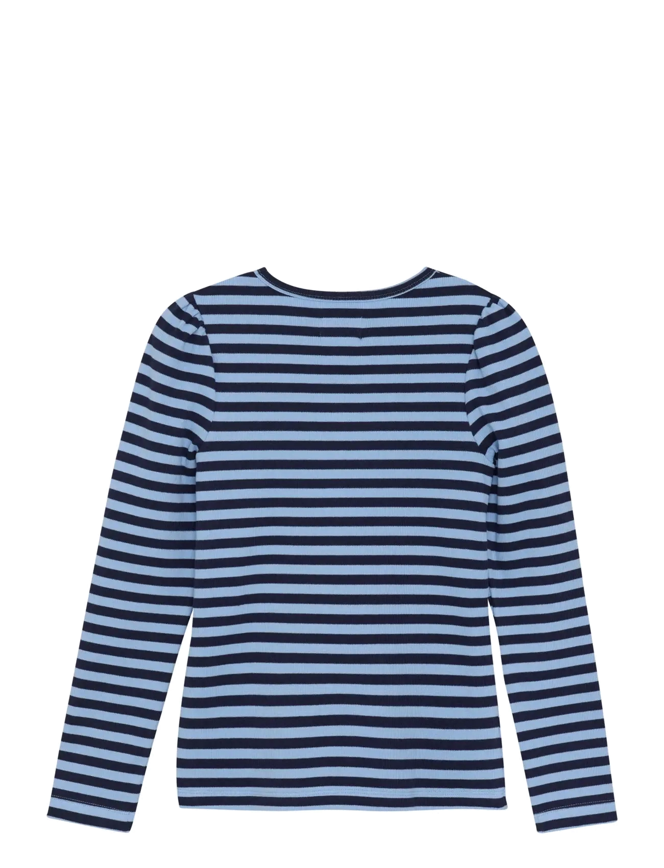Creamie - T-shirt LS Rib Stripe - long-sleeved t-shirts - black iris - 1