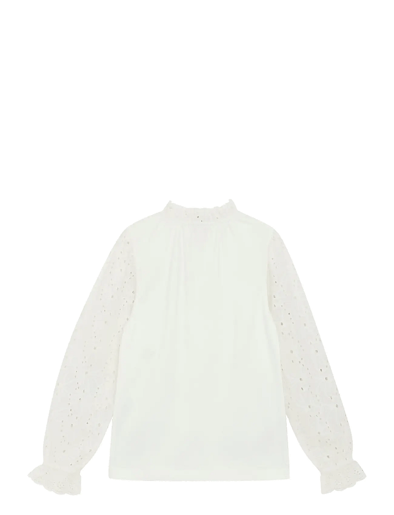 Creamie - T-shirt LS - blusar & tunikor - cloud - 1