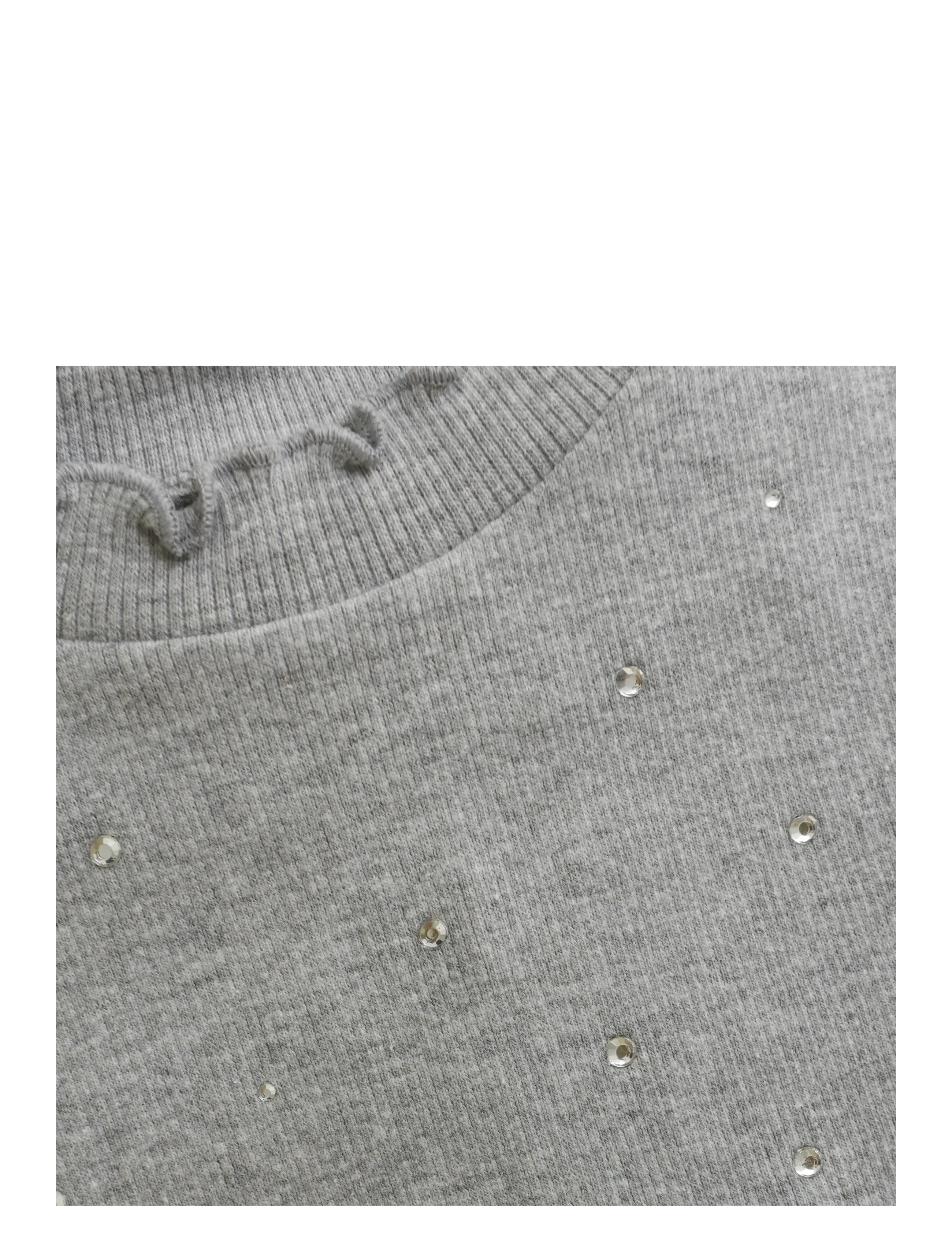 Creamie - T-shirt LS Rib - langärmelig - light grey melange - 3