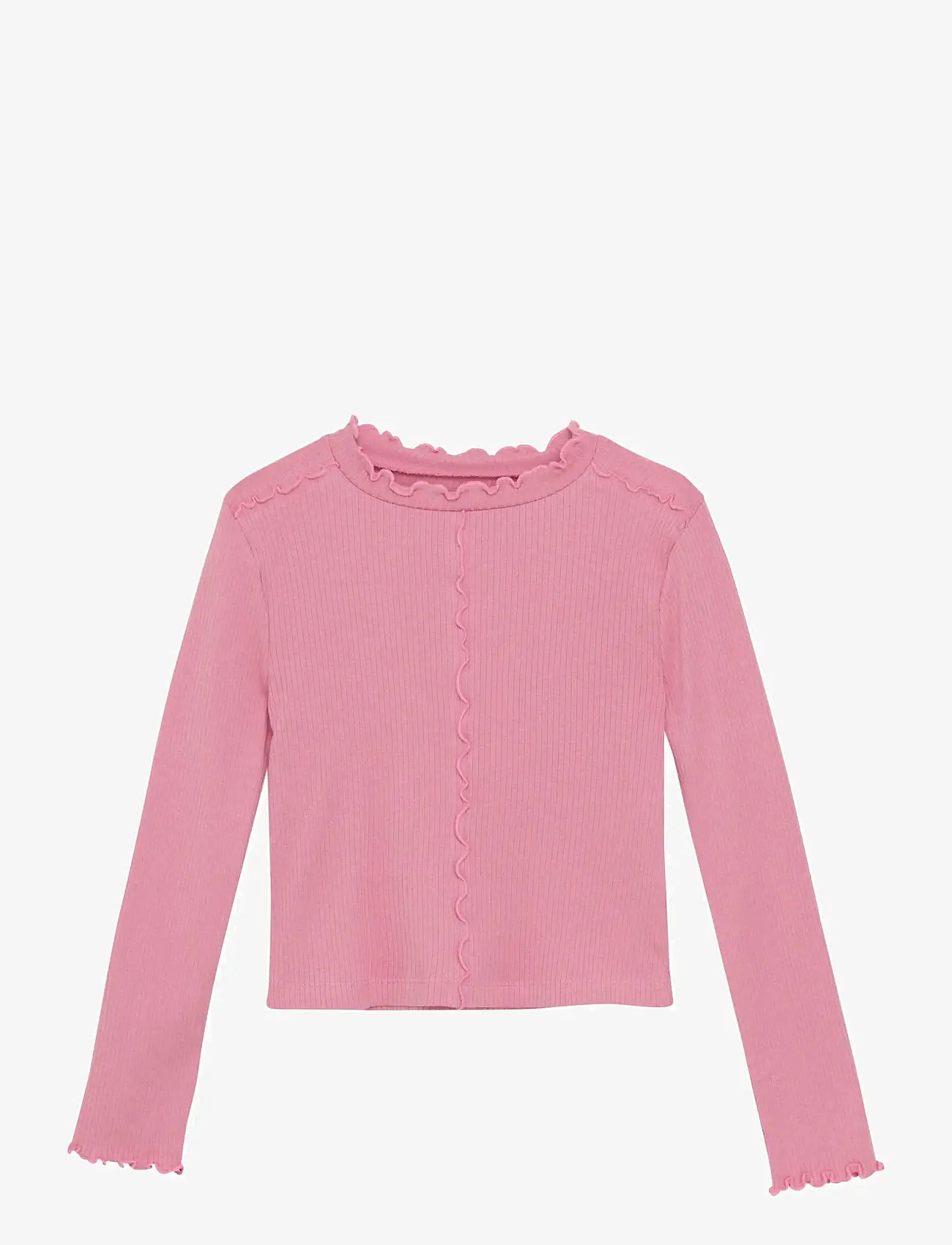 Creamie - T-shirt LS Rib - langærmede - wild rose - 0