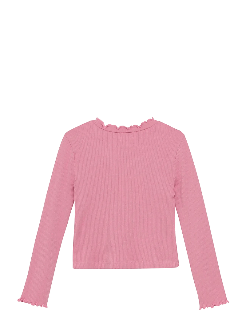 Creamie - T-shirt LS Rib - langärmelige - wild rose - 1
