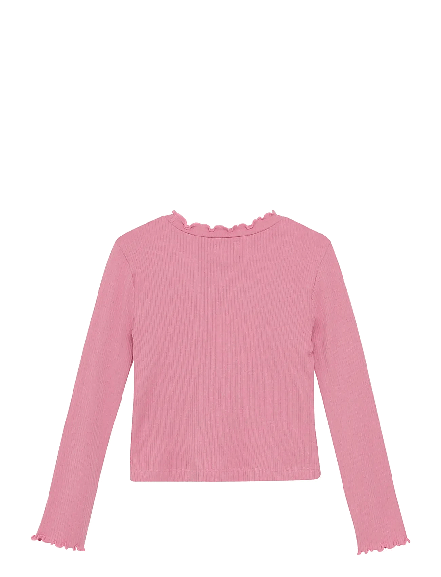 Creamie - T-shirt LS Rib - long-sleeved - wild rose - 1
