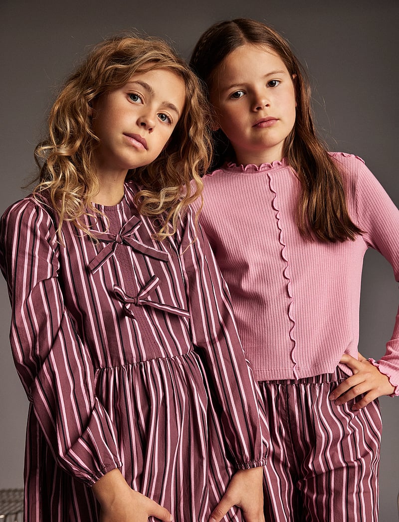 Creamie - T-shirt LS Rib - langärmelige - wild rose - 4