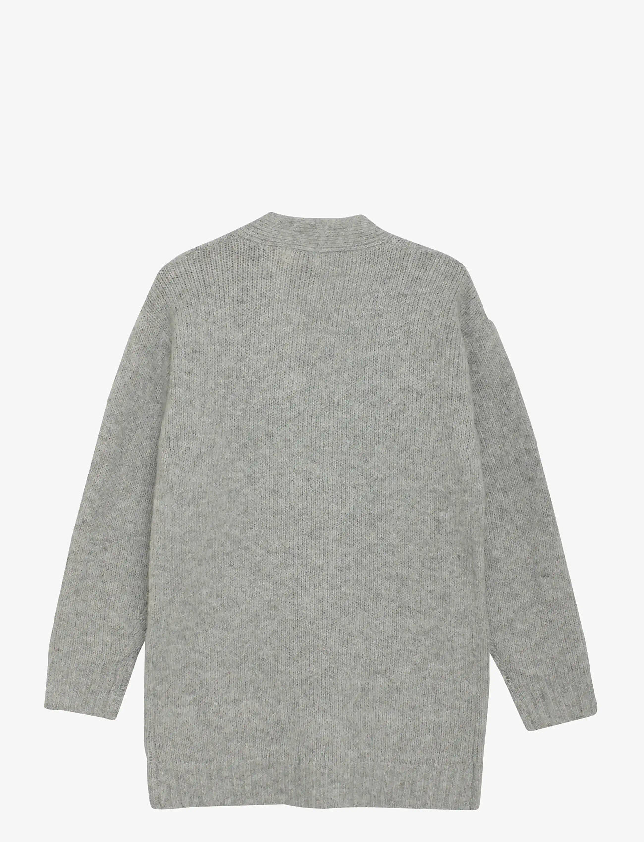 Creamie - Cardigan Long - kardiganid - light grey melange - 2