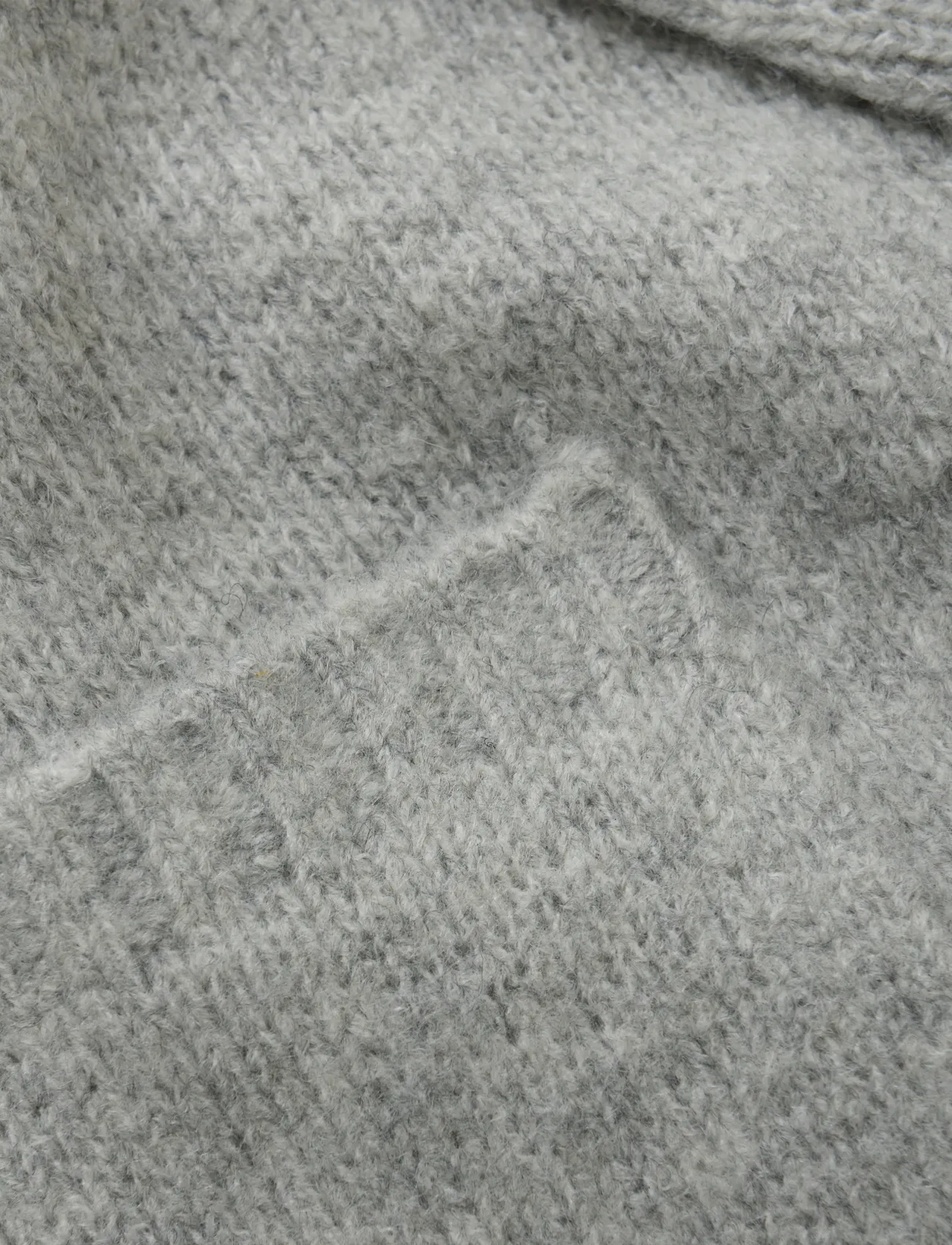 Creamie - Cardigan Long - cardigans - light grey melange - 3