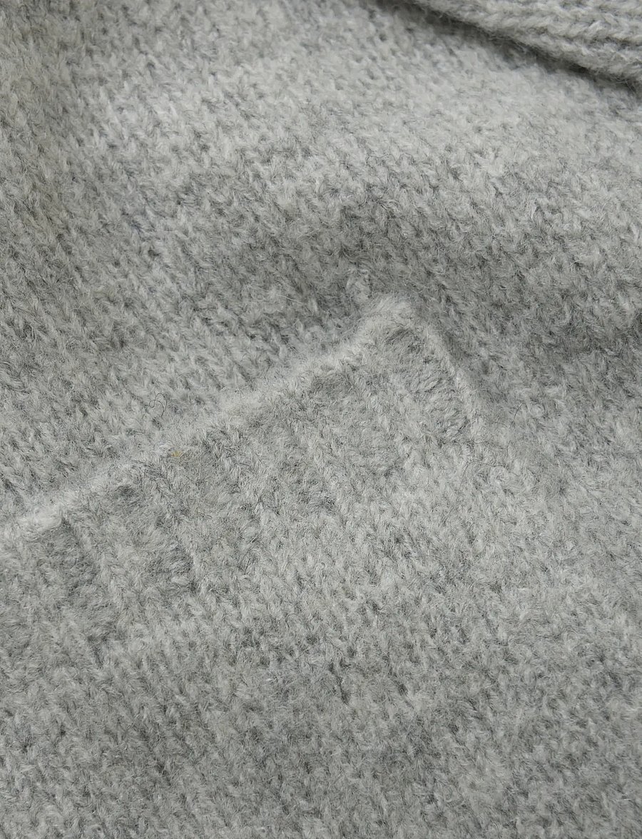 Creamie - Cardigan Long - cardigans - light grey melange - 3