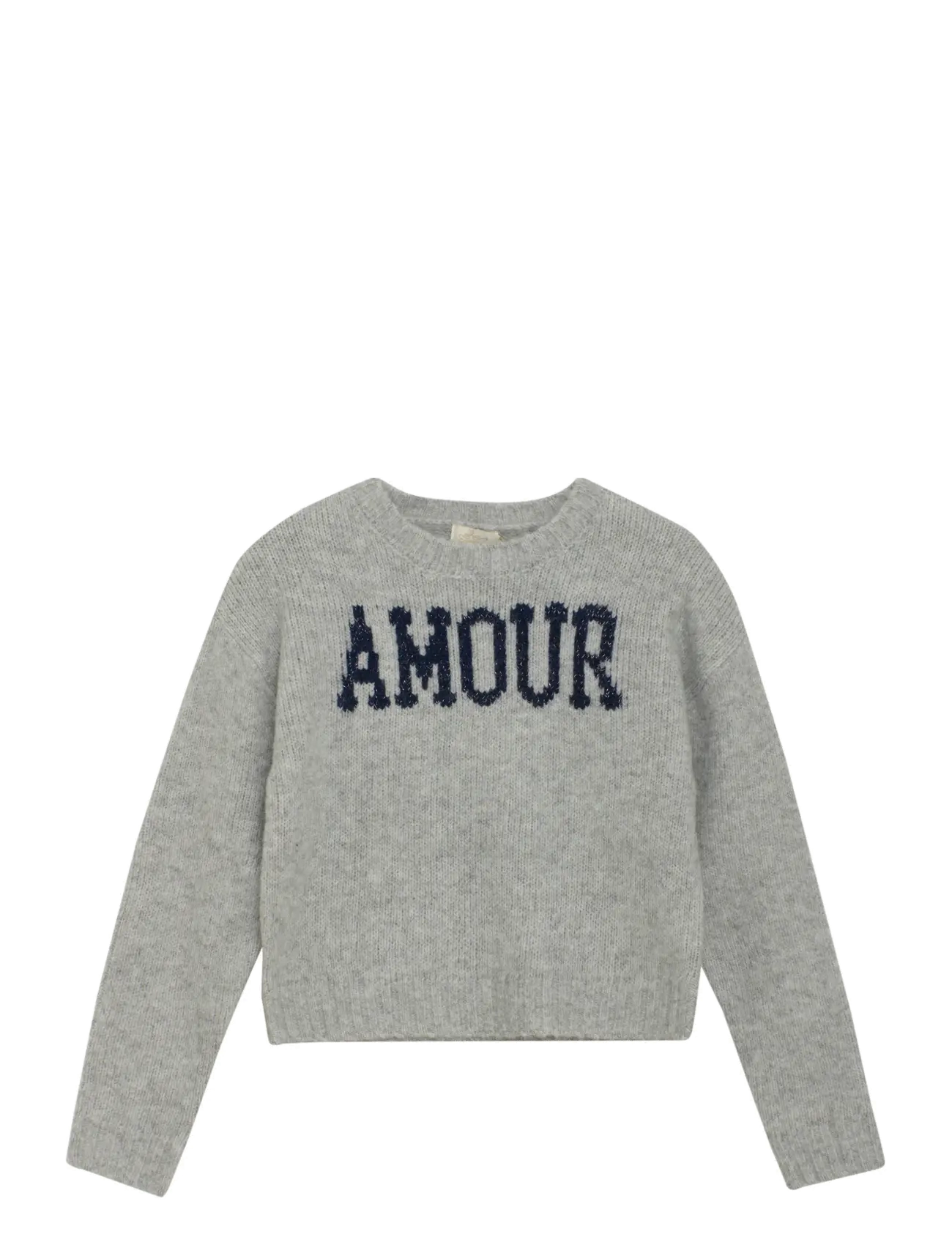 CREAMIE Pullover Knit Grau - 122 8 - Kinder