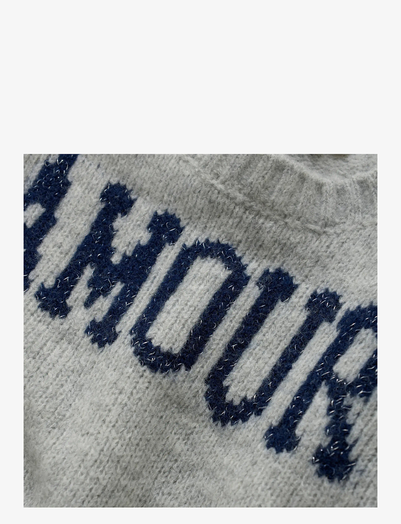 Creamie - Pullover Knit - höstkläder - light grey melange - 2