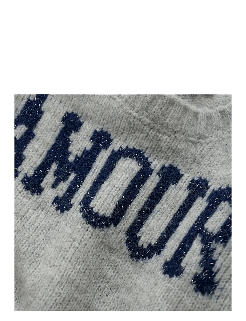 Creamie - Pullover Knit - sweatshirts - light grey melange - 3