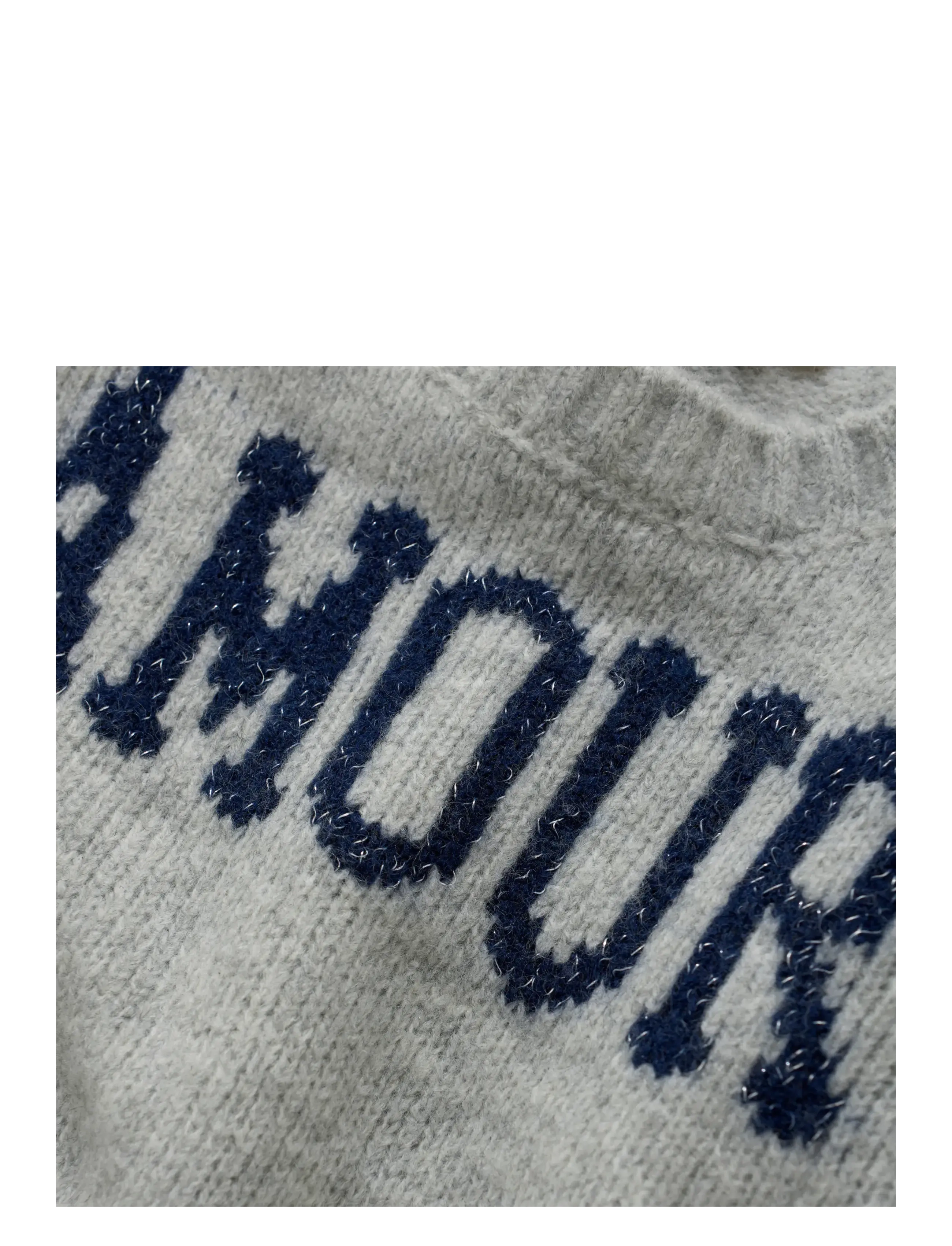 Creamie - Pullover Knit - sweatshirts - light grey melange - 3