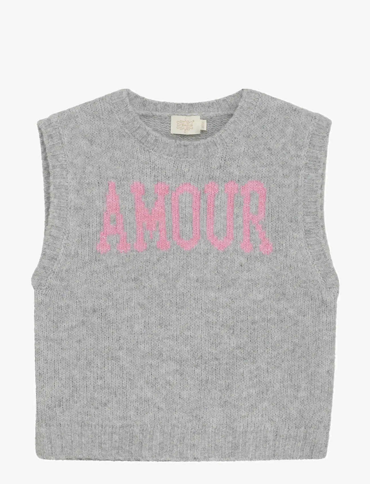 Creamie - Slipover Knit - madalaimad hinnad - light grey melange - 0