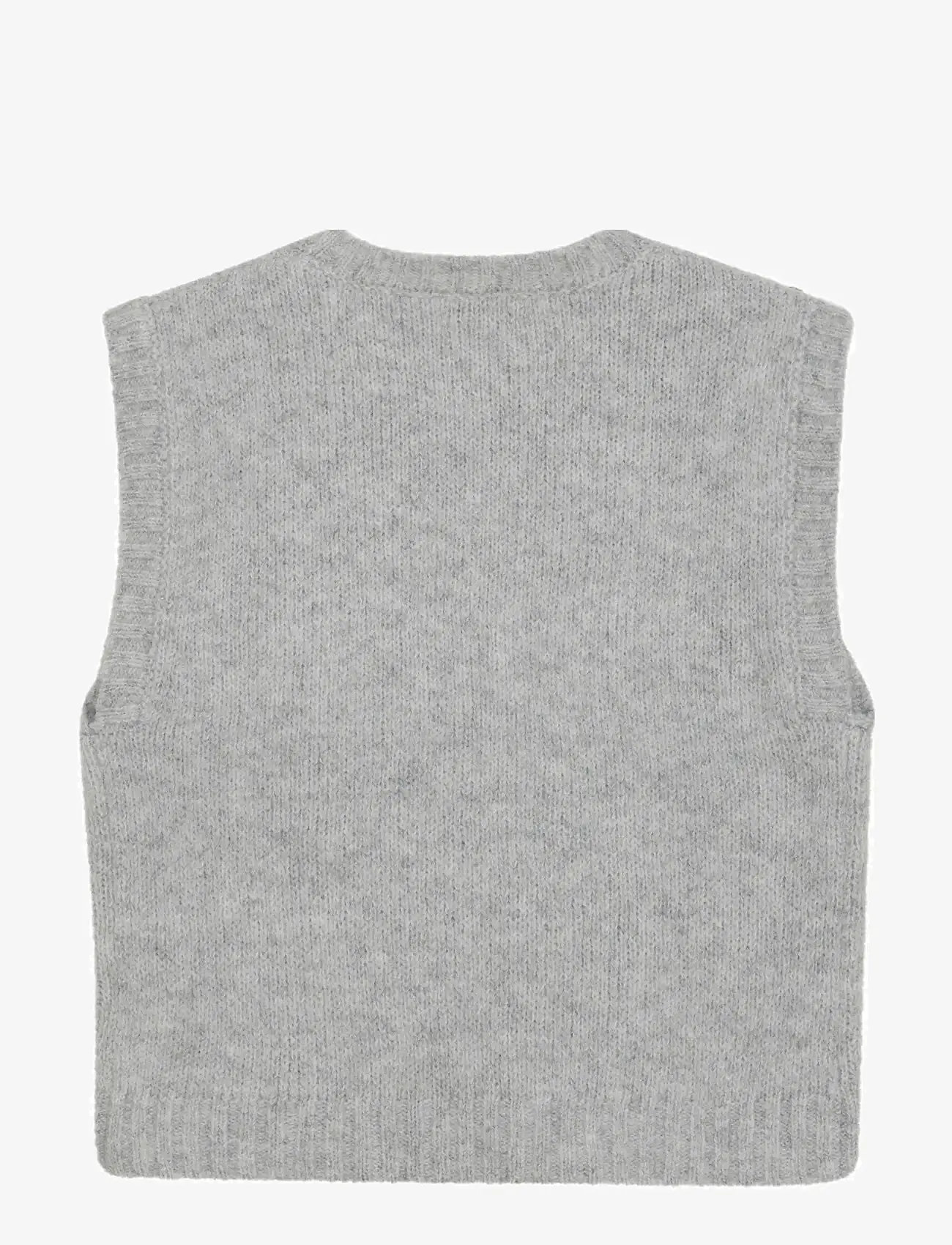 Creamie - Slipover Knit - madalaimad hinnad - light grey melange - 1