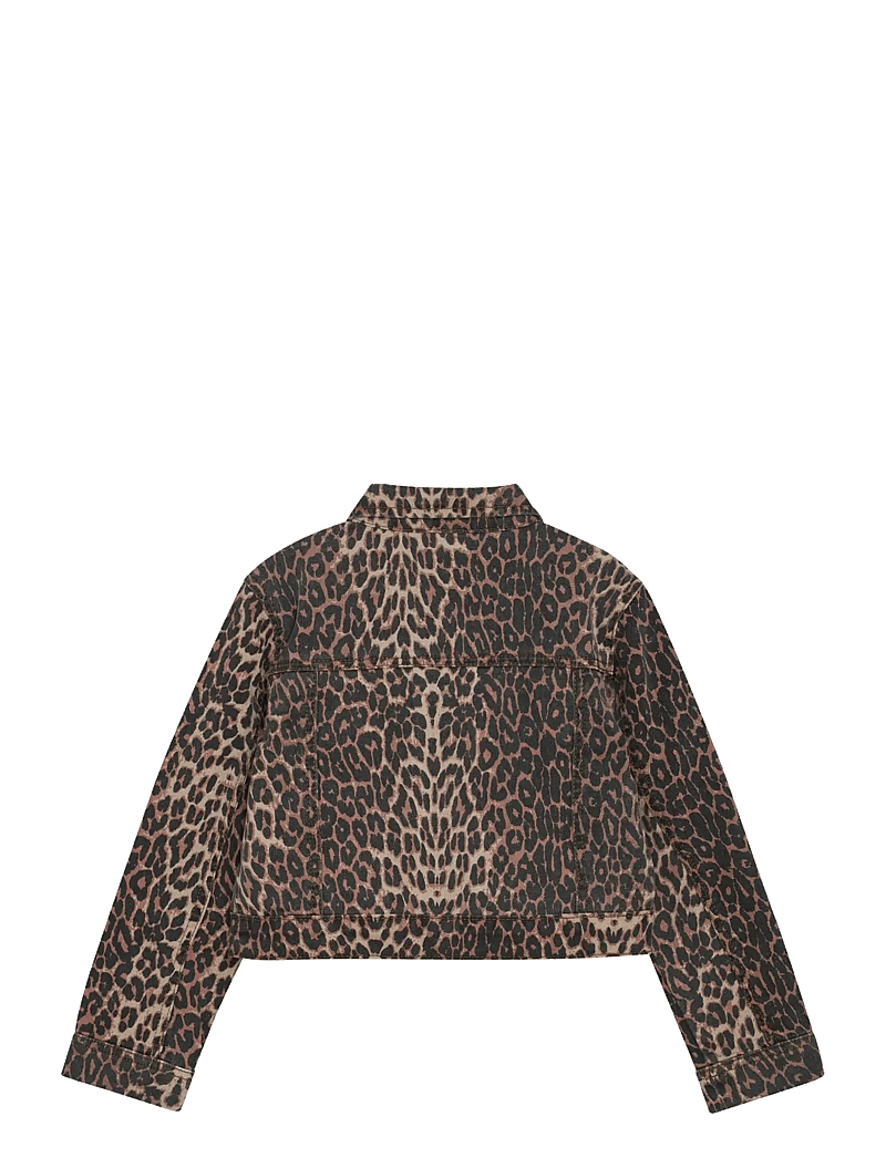 Creamie - Jacket Leo - teksa ja velvet - brown leo - 1