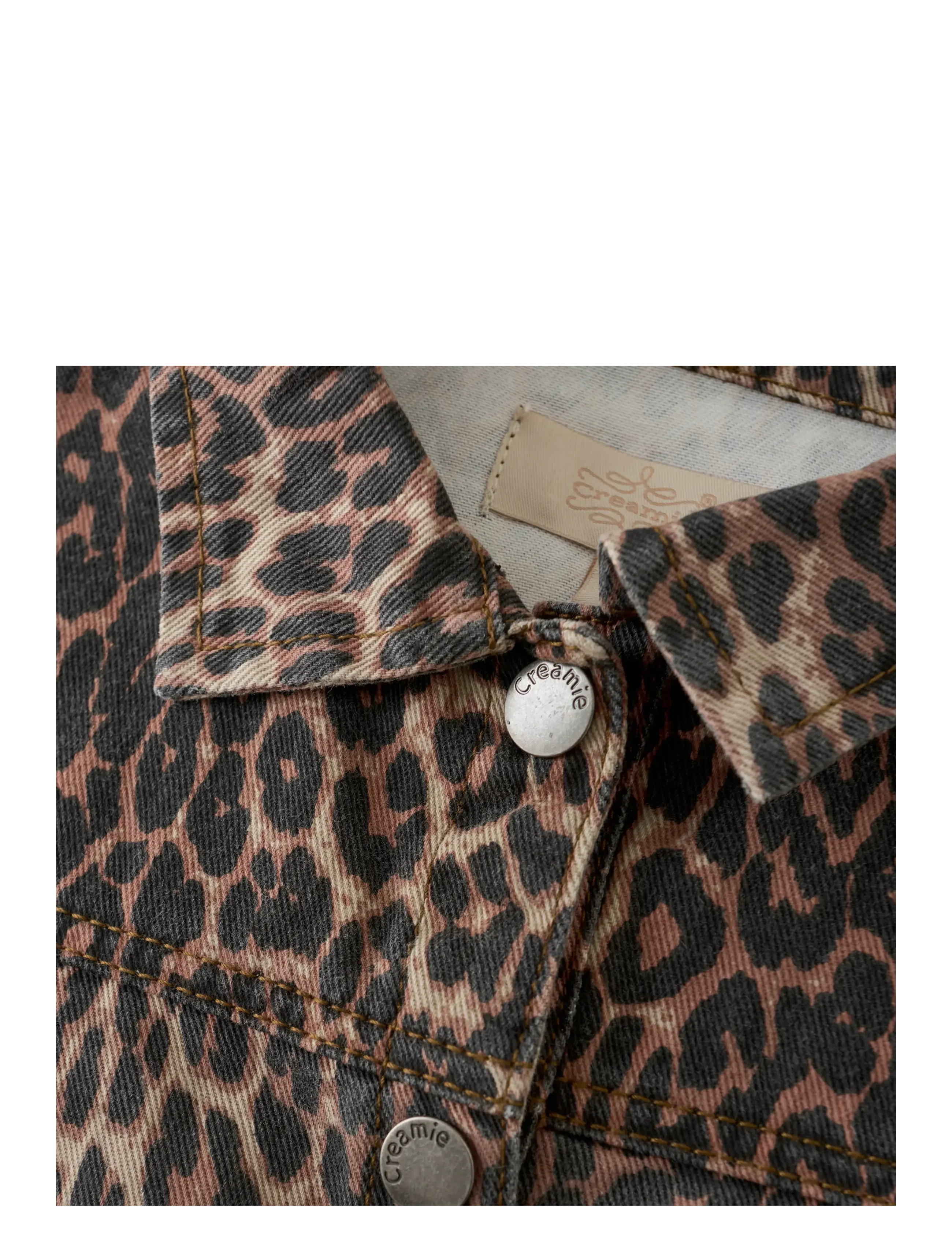 Creamie - Jacket Leo - frühlingsjacken - brown leo - 2