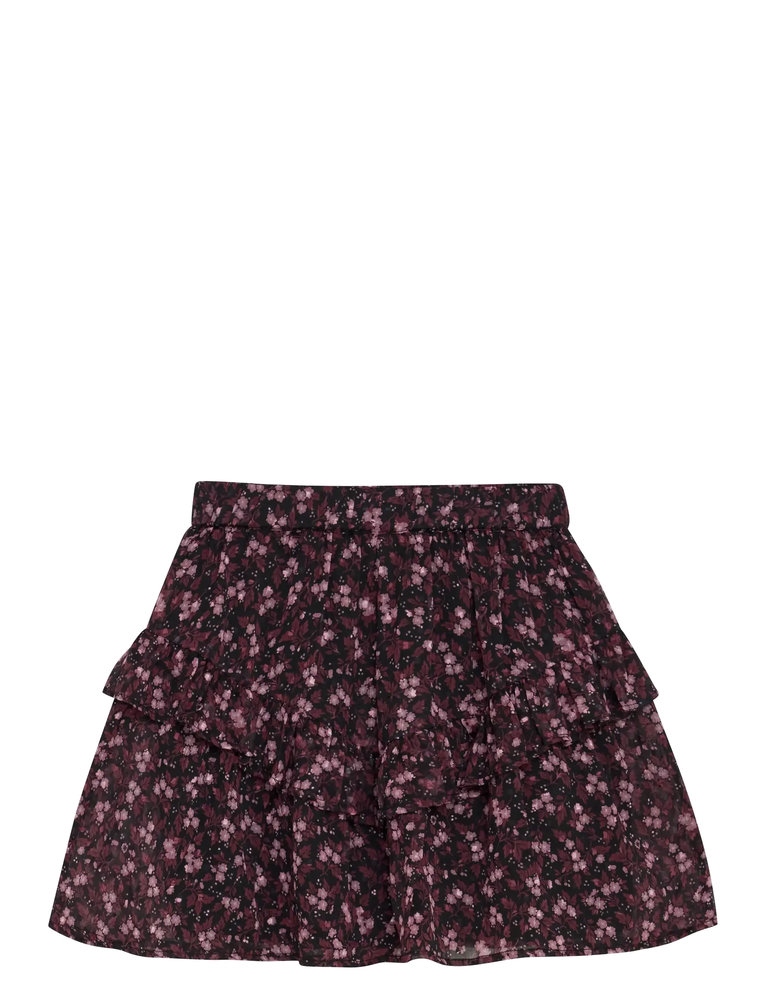 Creamie - Skirt Flower Dobby - black - 1