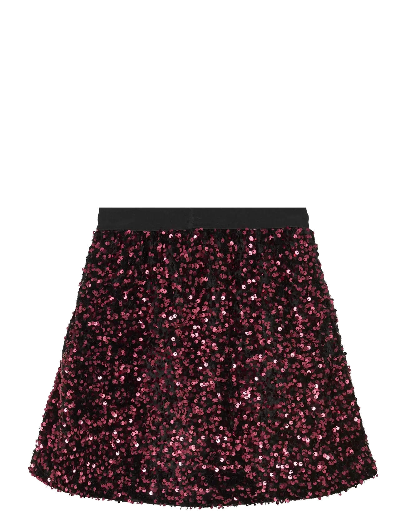 Creamie - Skirt Velour Sequins - kurze röcke - vineyard wine - 2
