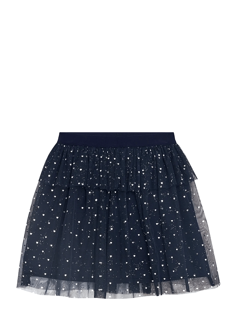 Creamie - Skirt Mesh - korte nederdele - black iris - 1