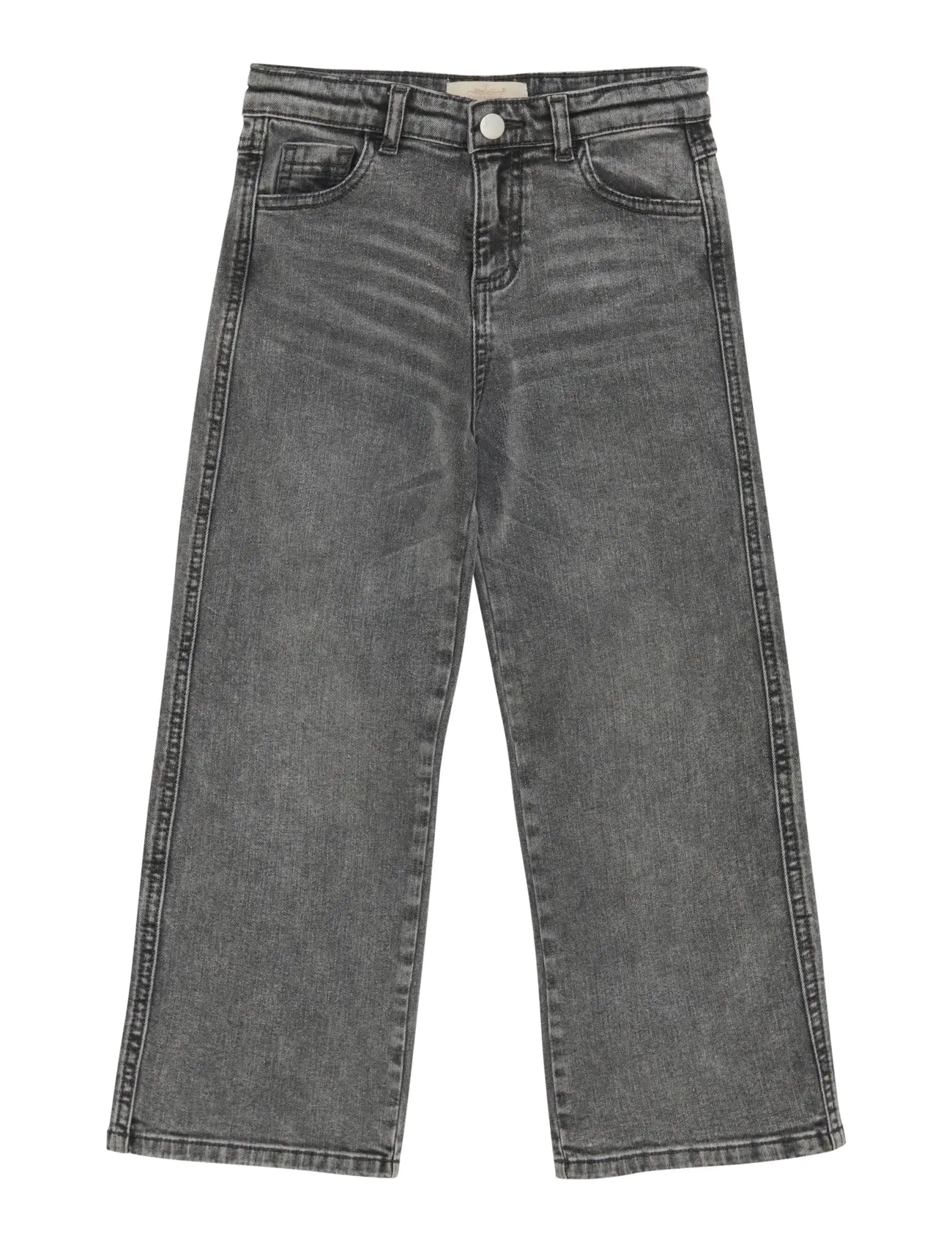 CREAMIE Jeans Denim Wide Fit Grau - 116 - Kinder