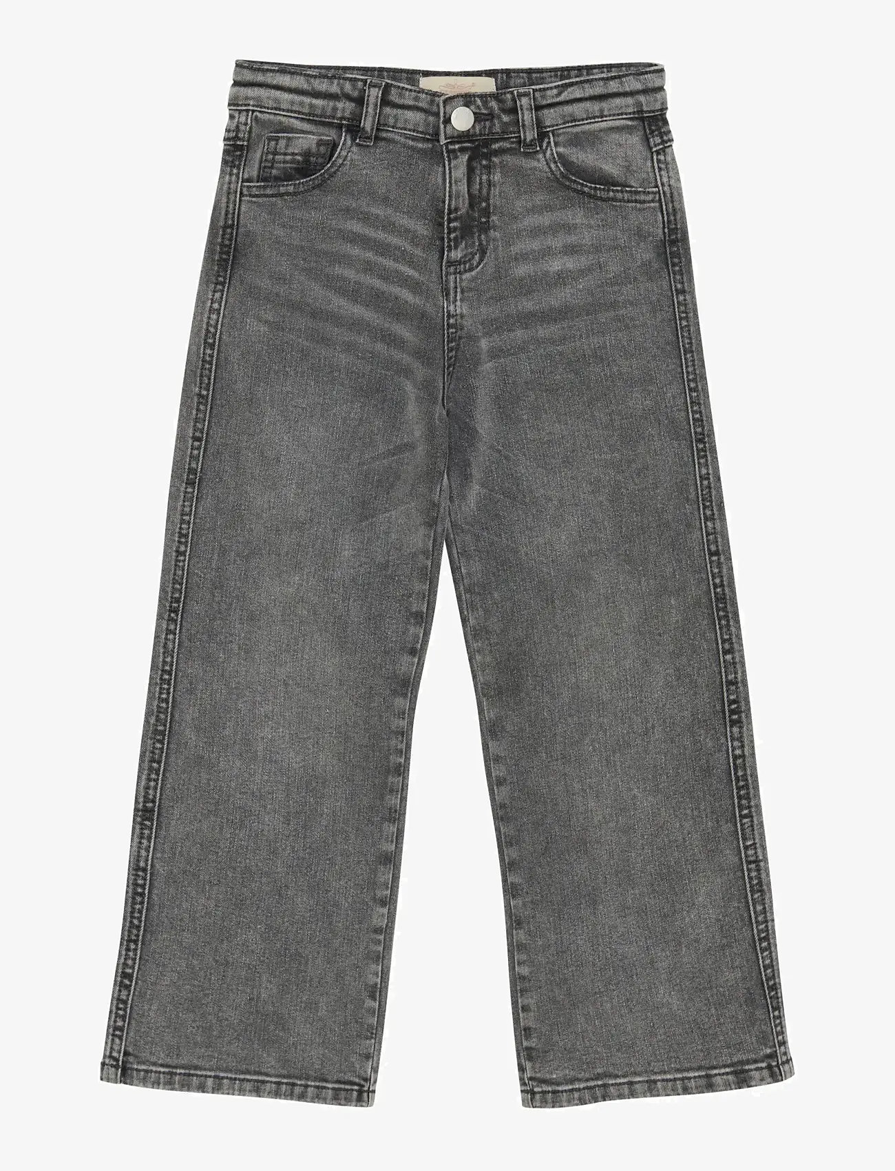 Creamie - Jeans Denim Wide Fit - laia säärega teksad - light grey denim - 1