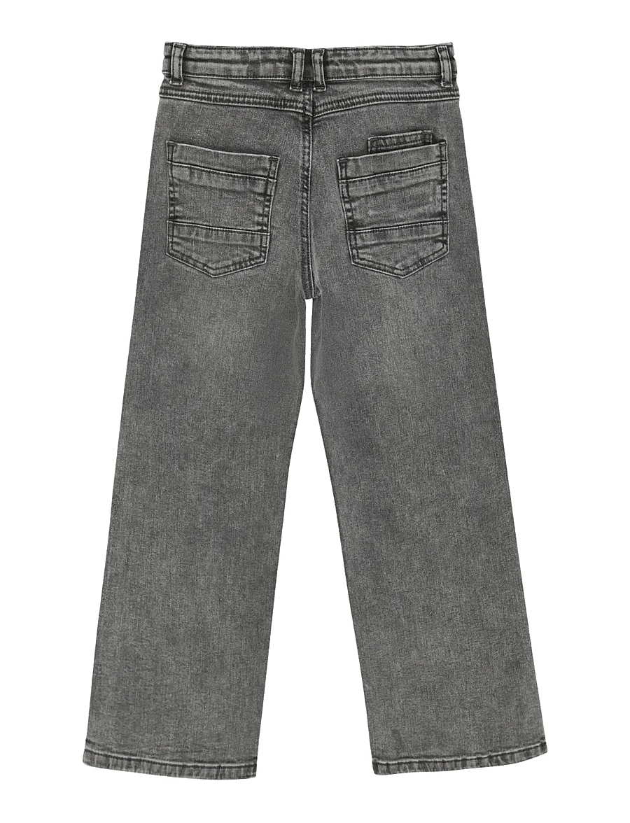 Creamie - Jeans Denim Wide Fit - hosen mit weitem bein - light grey denim - 2