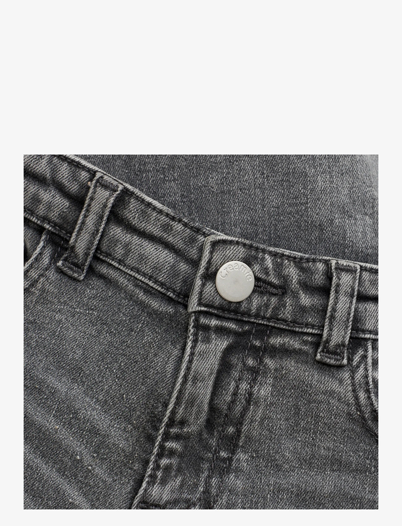 Creamie - Jeans Denim Wide Fit - laia säärega teksad - light grey denim - 3