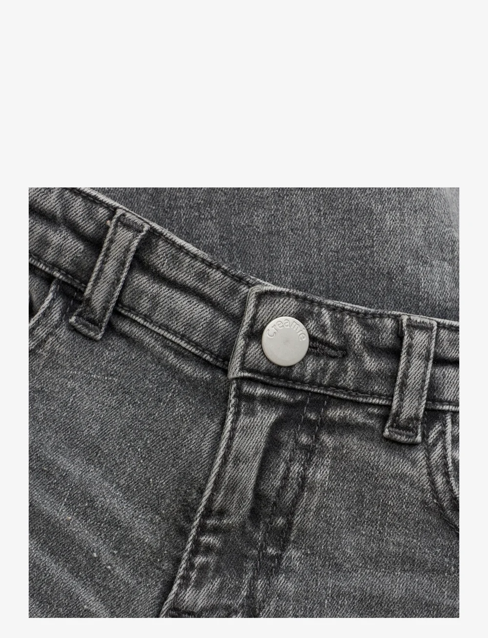 Creamie - Jeans Denim Wide Fit - brede jeans - light grey denim - 3