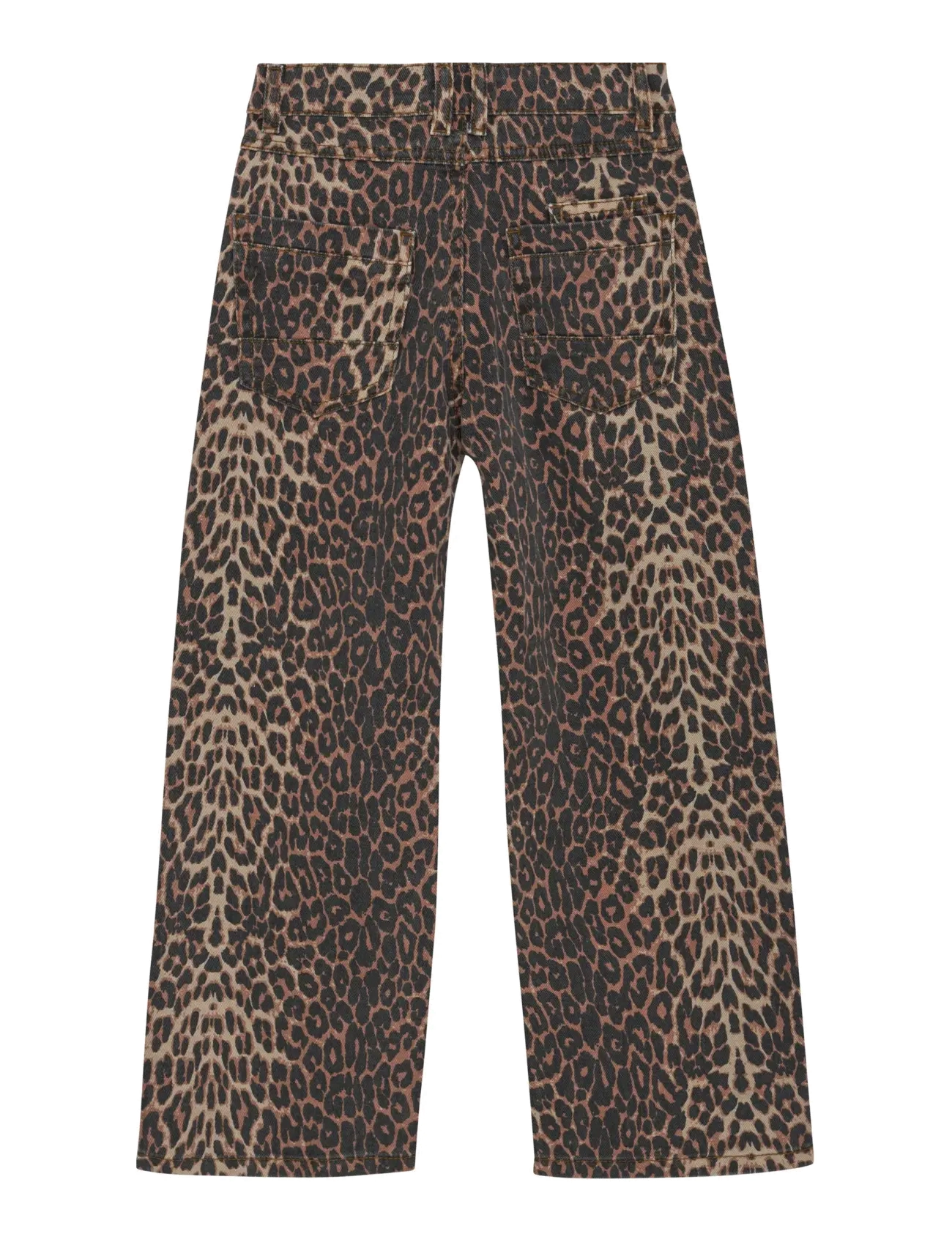Creamie - Jeans Wide Leo - brown leo - 1