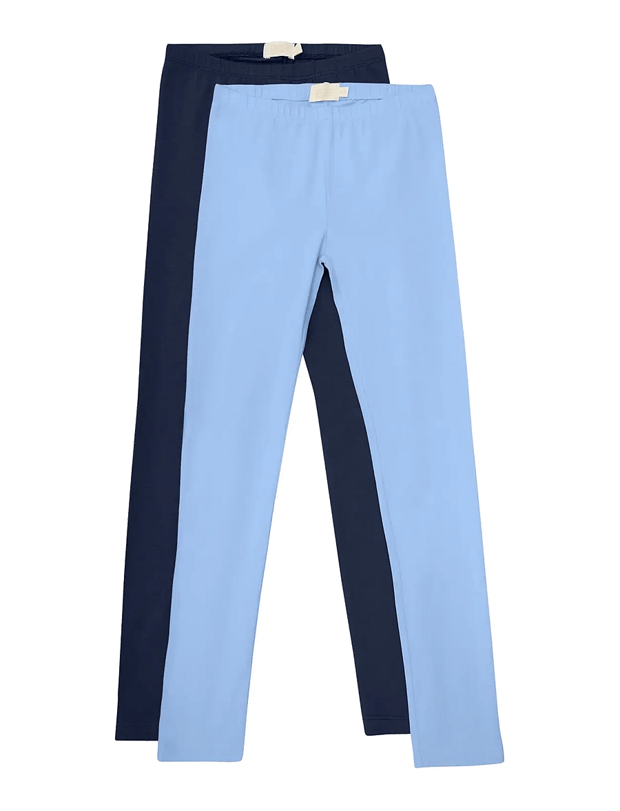 Creamie - Leggings 2-Pack - multipack leggings - bel air blue - 0