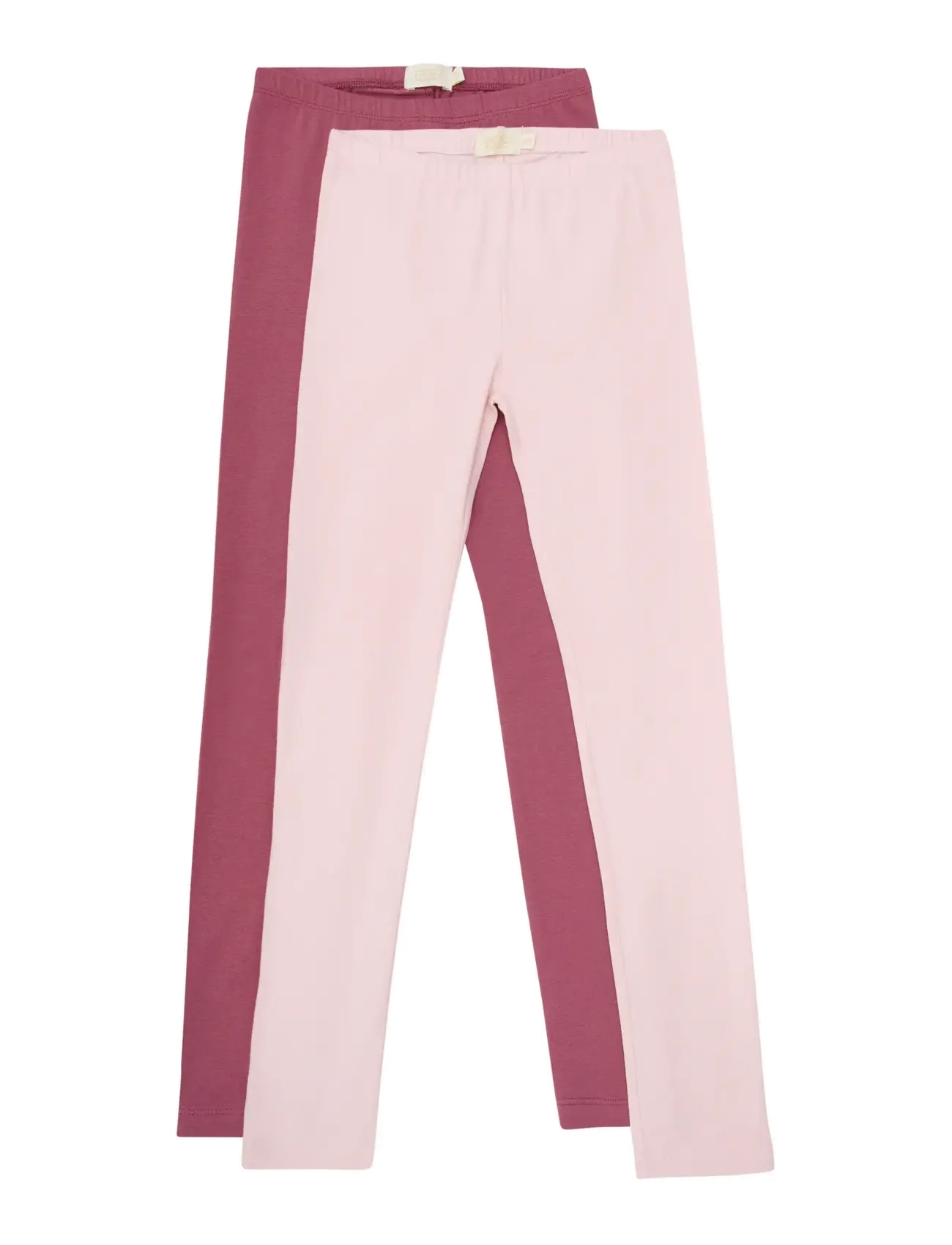 Creamie Leggings 2-Pack, 104, Pink, Underdele > Leggings, Børn
