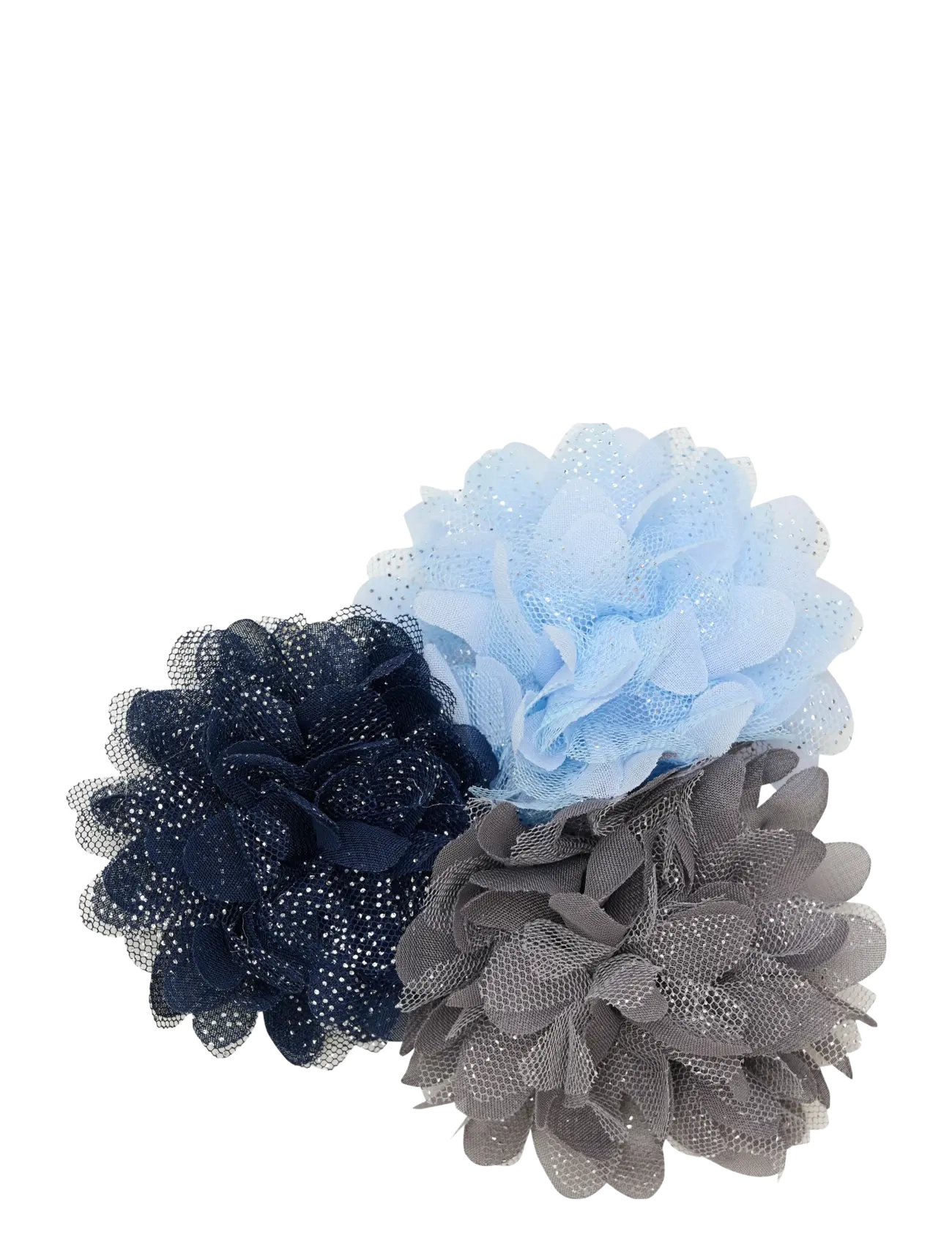 Creamie Flowerpins 3-Pack, One Size, Hair Accessories, Blau - Pins, Kinder