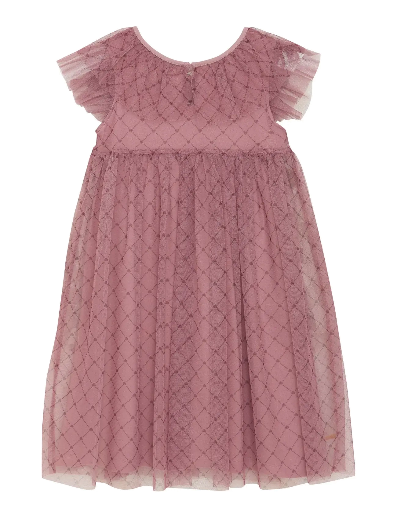 Creamie - Dress Heart Mesh - casual jurken zonder mouwen - woodrose - 2