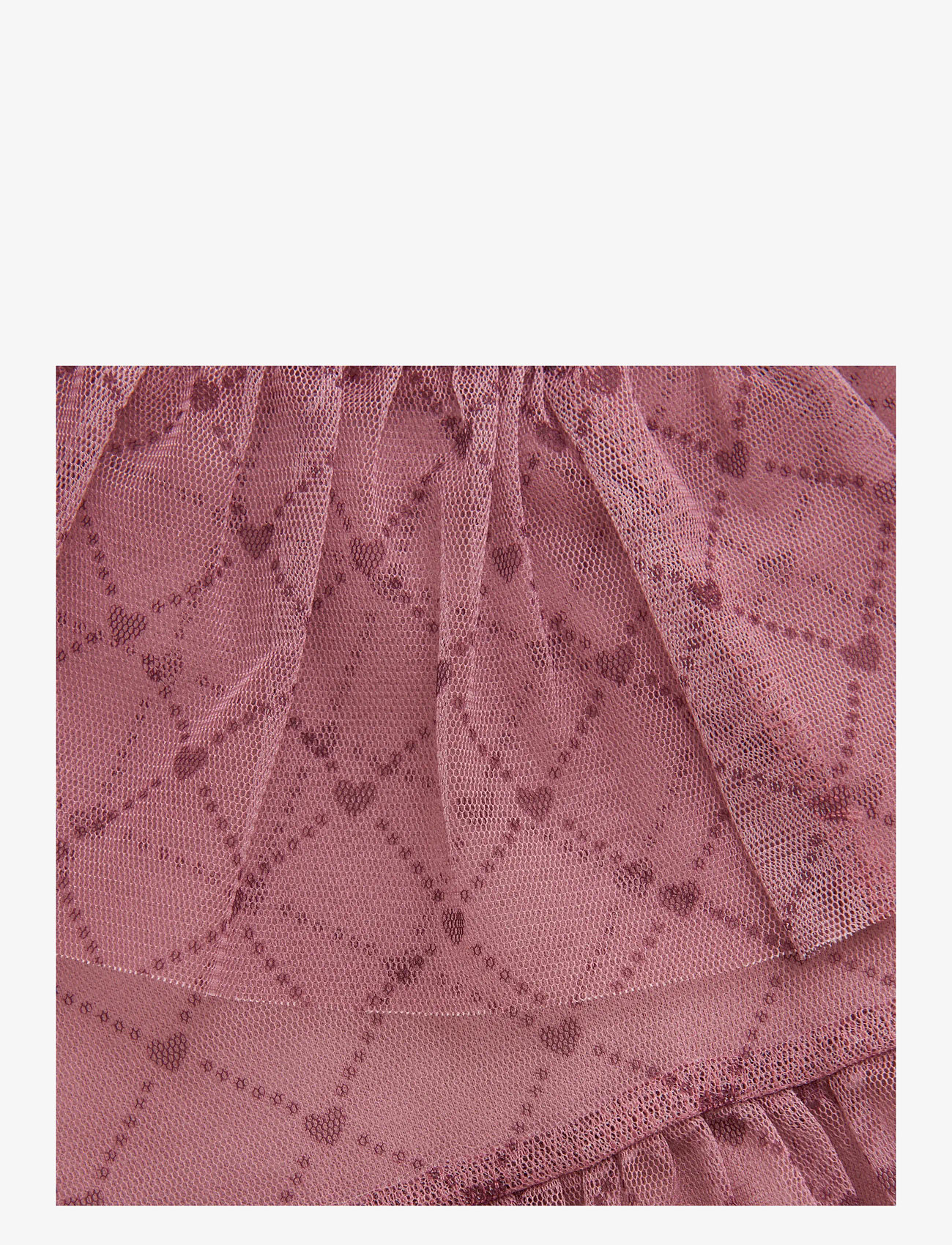 Creamie - Dress Heart Mesh - Ärmlösa vardagsklänningar - woodrose - 3