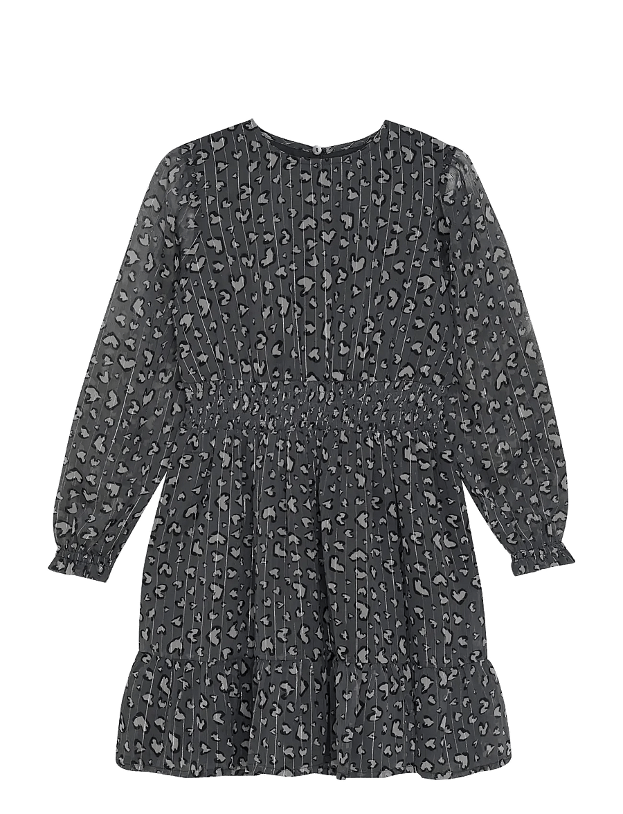 Creamie - Dress Leo Dot - klänningar - iron gate - 0