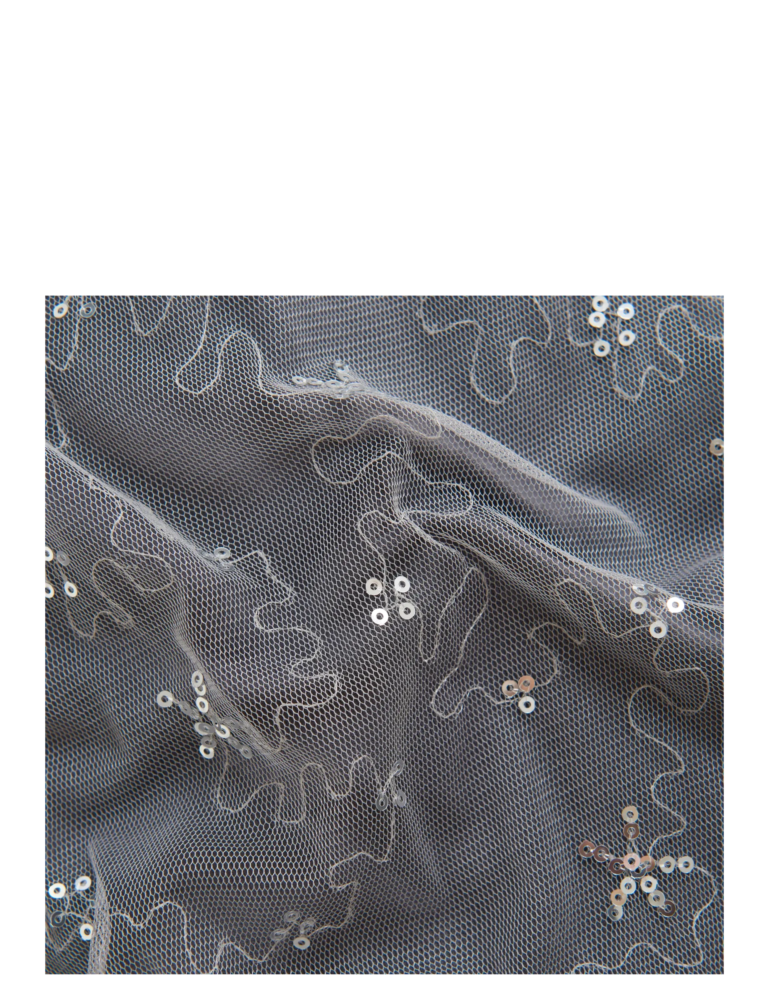 Creamie - Dress Sequins Mesh - kortærmede hverdagskjoler - wet weahter - 3