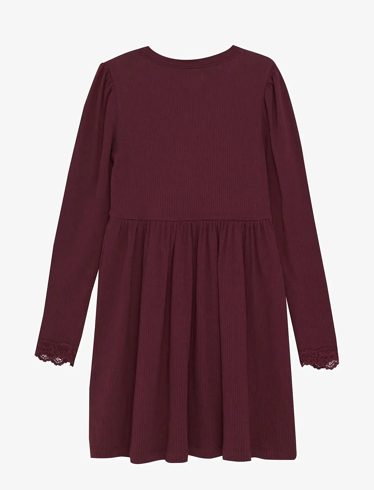 Creamie - Dress LS - langärmelige freizeitkleider - vineyard wine - 1