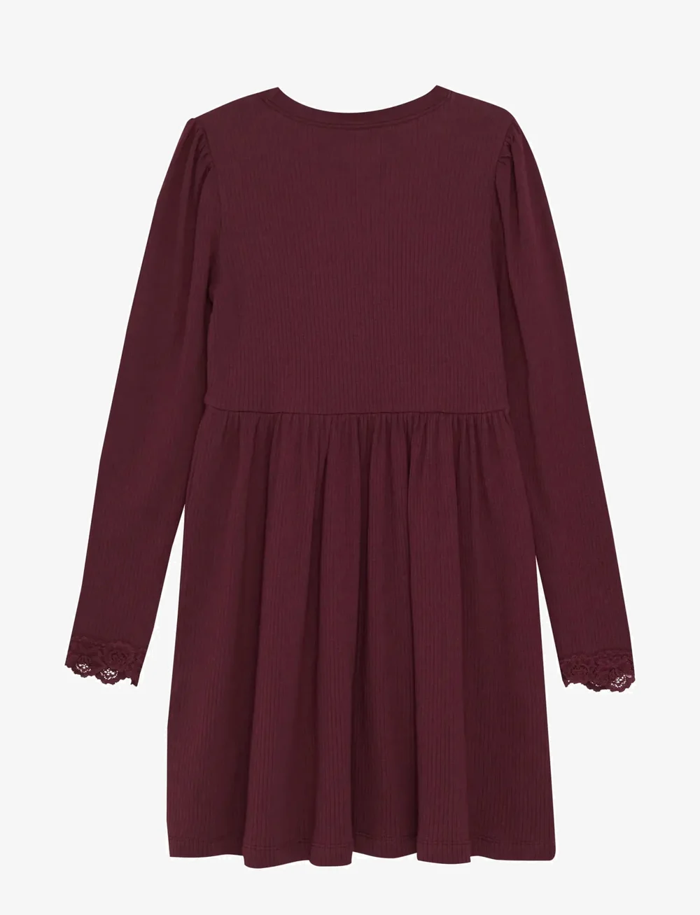 Creamie - Dress LS - langärmelige freizeitkleider - vineyard wine - 1