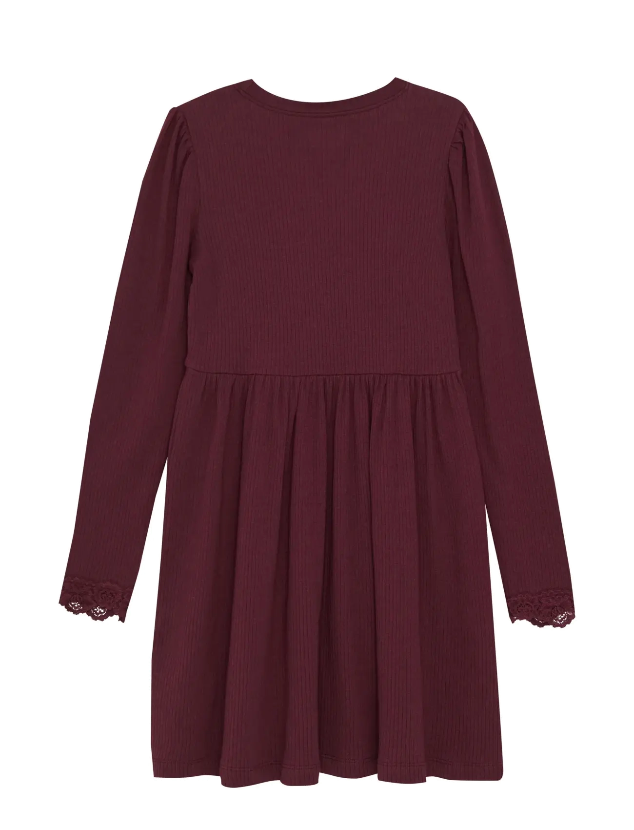 Creamie - Dress LS - pitkähihaiset arkimekot - vineyard wine - 1