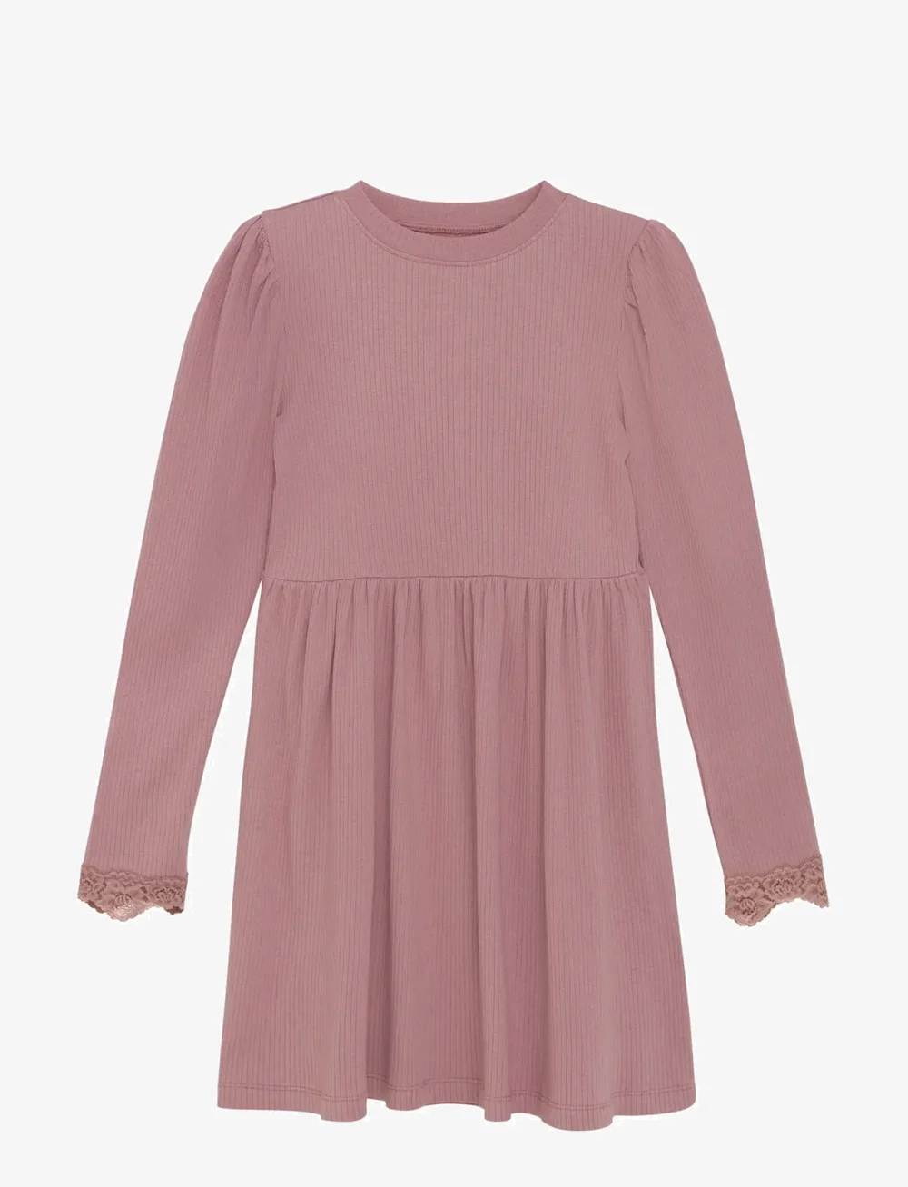 Creamie - Dress LS - langærmede hverdagskjoler - woodrose - 0