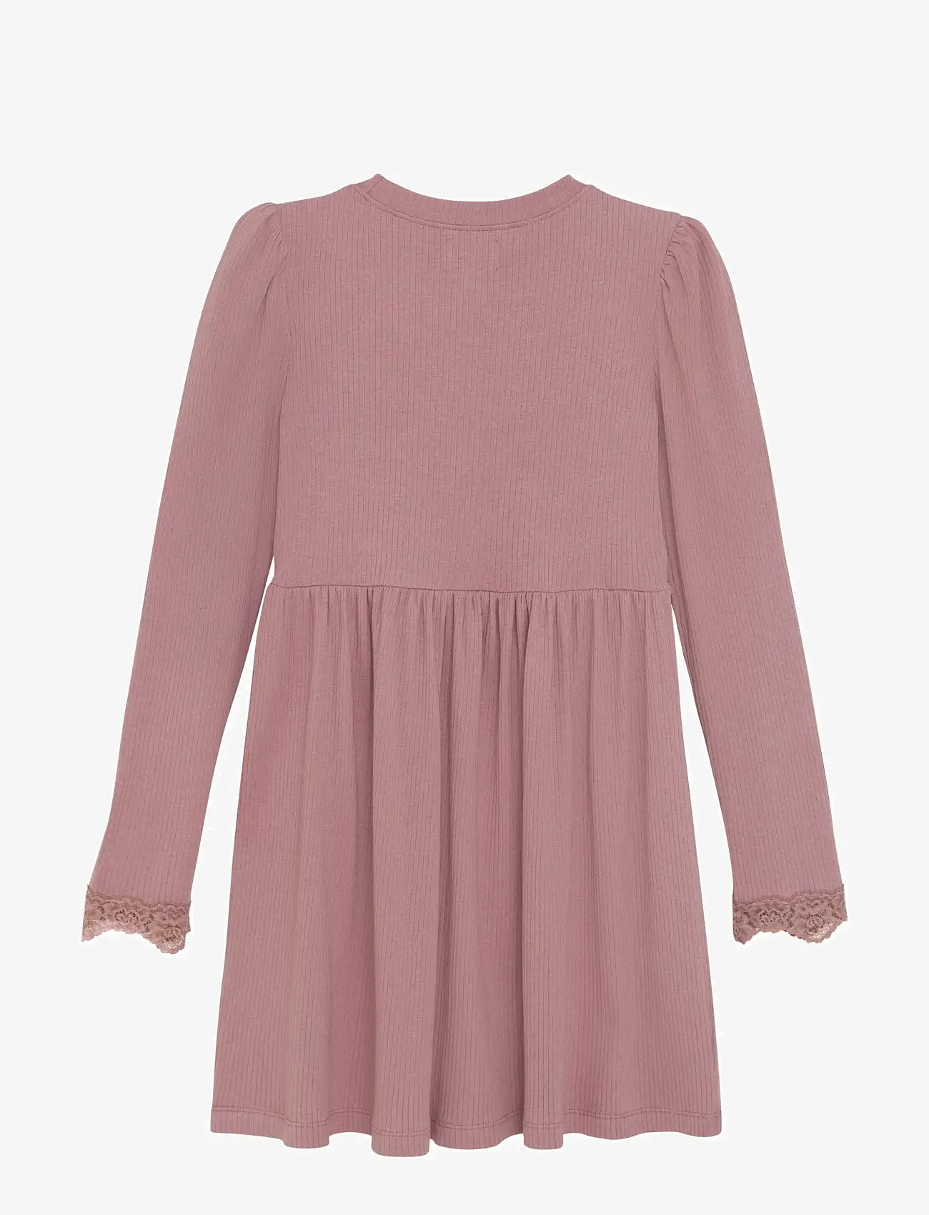 Creamie - Dress LS - pikkade varrukatega vabaaja kleidid - woodrose - 1