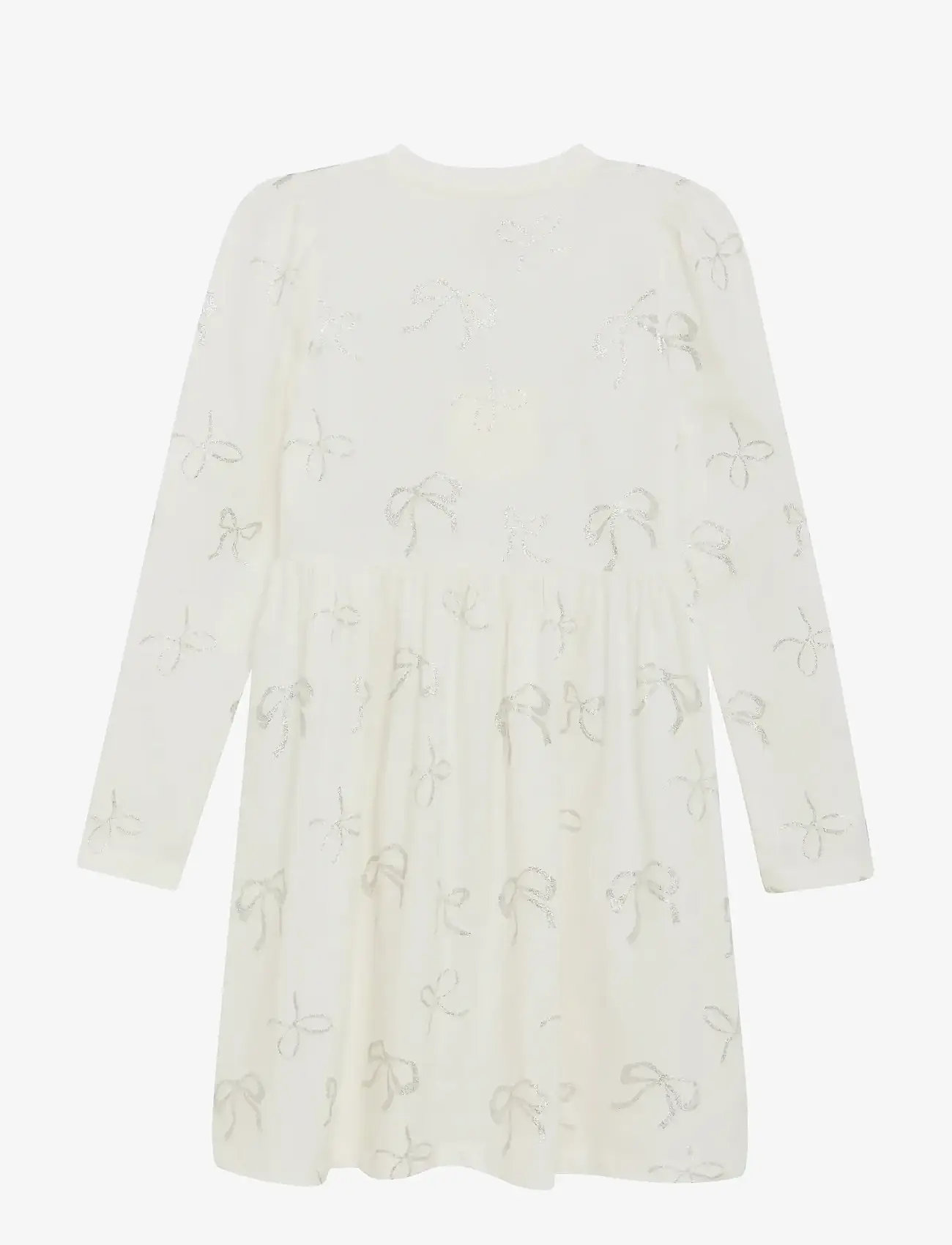 Creamie - Dress Jersey - langärmelige freizeitkleider - cloud - 2